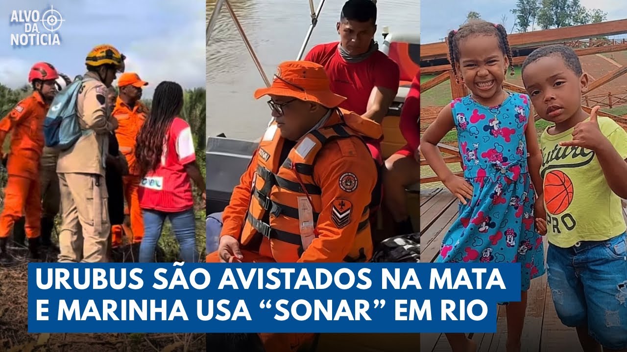 Marinha Usa Equipamento Avançado no Rio e Urubus são Vistos em Área de Mata | Alvo da Notícia