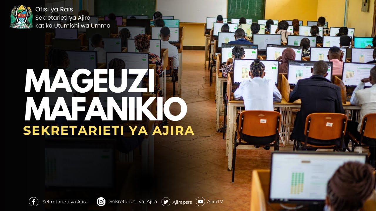 AZAM TV LIVE: MAGEUZI NA MAFANIKIO YA SEKRETARIETI YA AJIRA