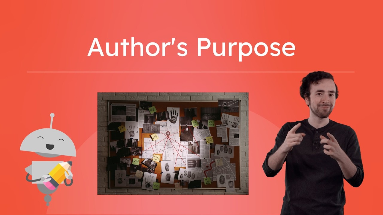 Author's Purpose - Understanding Why Texts Are Written