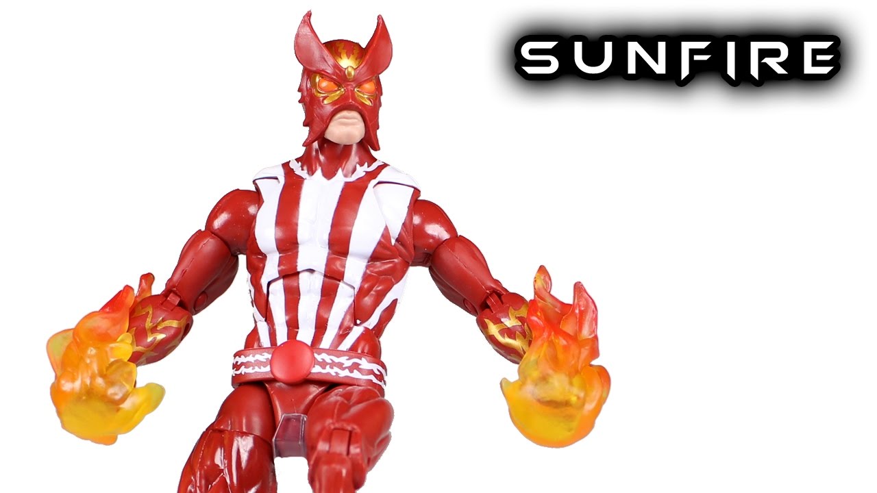 Marvel Legends SUNFIRE X-Men Wave Action Figure Toy Review
