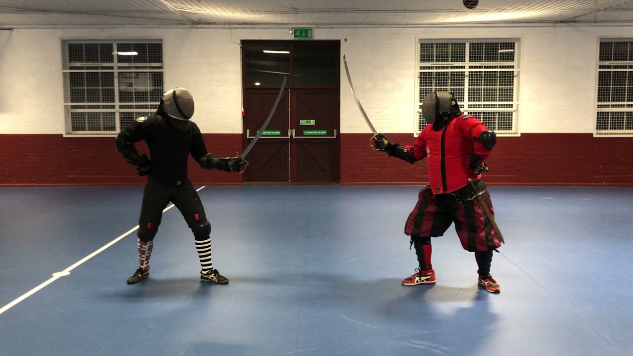 Steel Sabre sparring - Jordan vs Michael