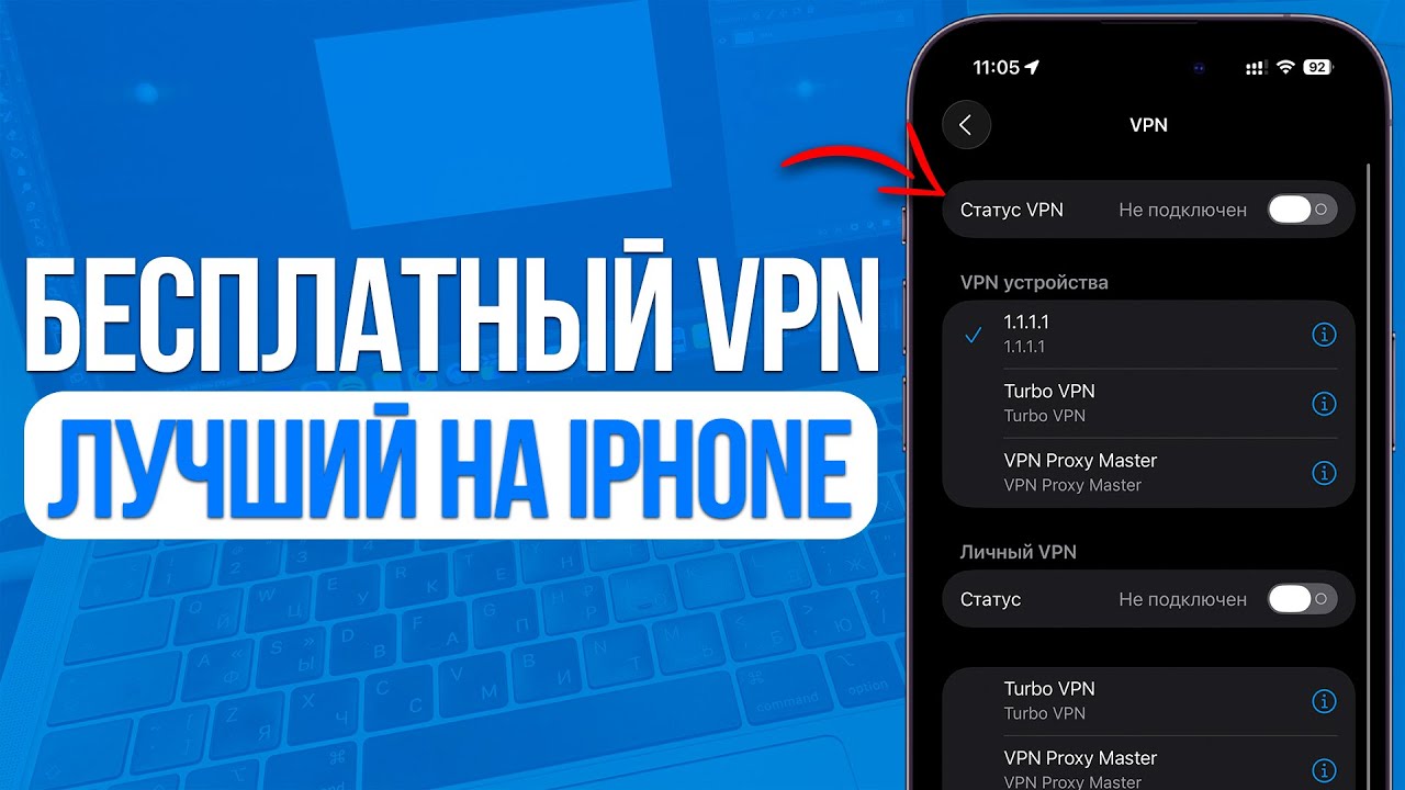 Какой Бесплатный VPN установить на iPhone? Лучший VPN для Айфона!
