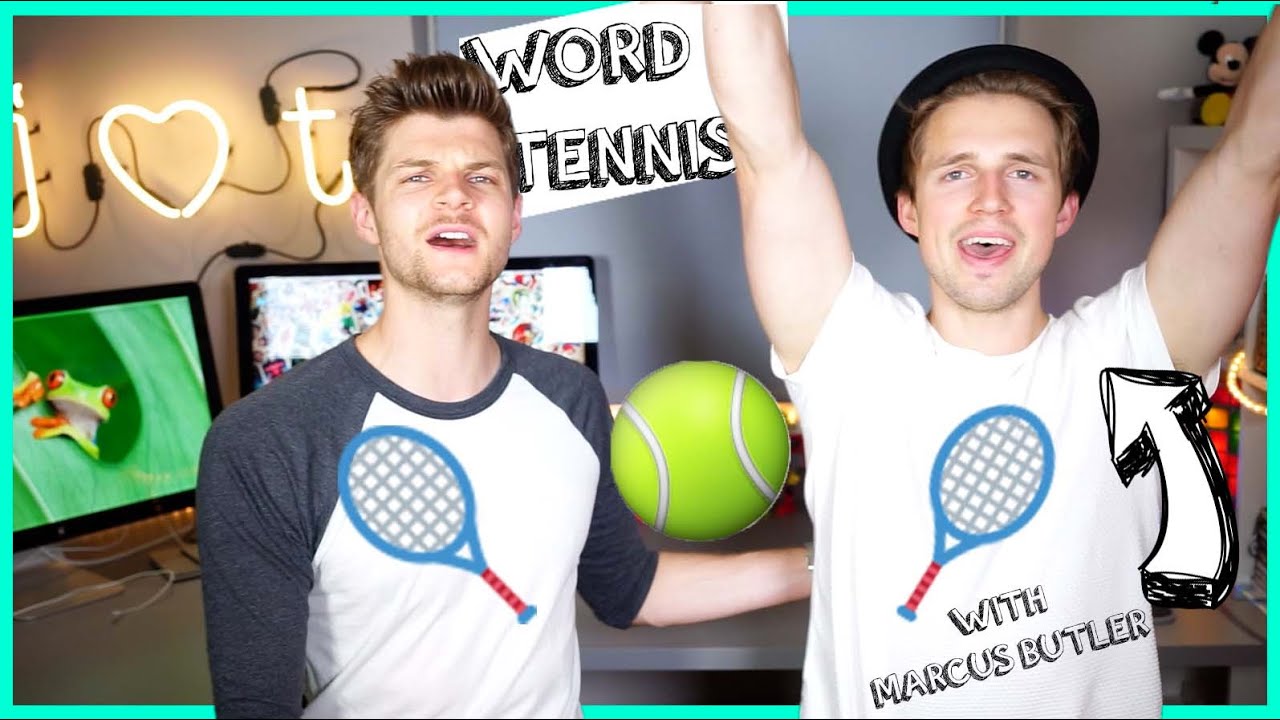 WORD TENNIS WITH MARCUS BUTLER!
