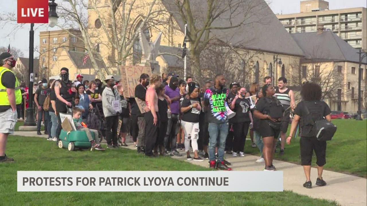 Protests continue in Grand Rapids one day after Patrick Lyoya's funeral