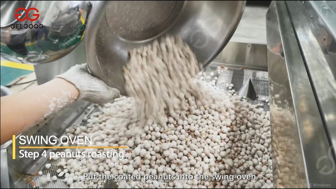 Flour Coated Peanut Making Machine/Coated Peanut Production Line