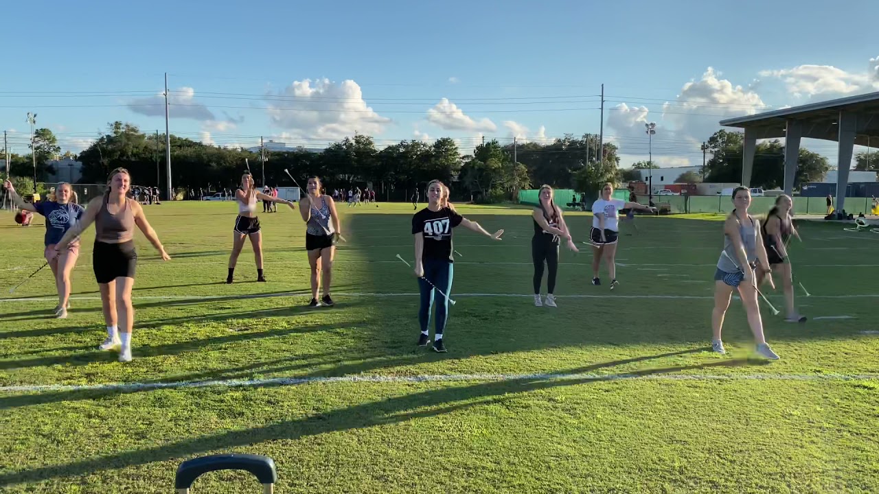 2021 UCF Majorette Day - Full Routine