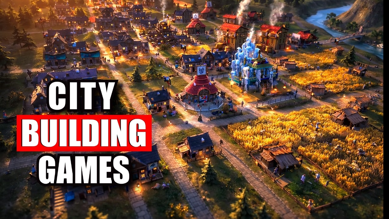 10 Jogos Viciantes de Constru&ccedil;&atilde;o de Cidades para PC (2026)