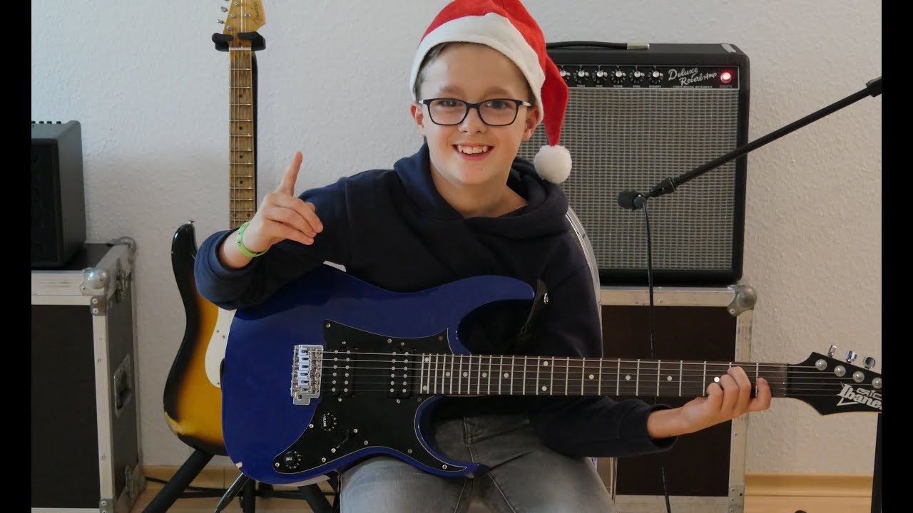 Jingle Bells - E-Gitarre | Weihnachtslieder für Gitarre