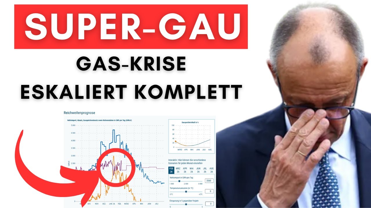 Wir müssen 4 Monate lang Gas rationieren! Jetzt wird’s gefährlich!