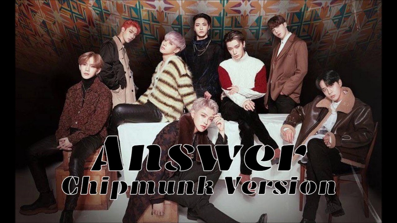 ATEEZ - Answer [Chipmunk Version]
