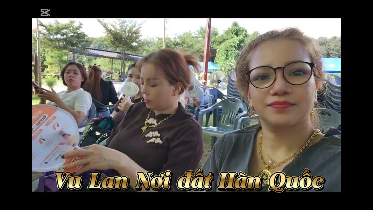 Ngàu Vu Lan đi chùa Viên Ngộ ở Hàn Quốc 