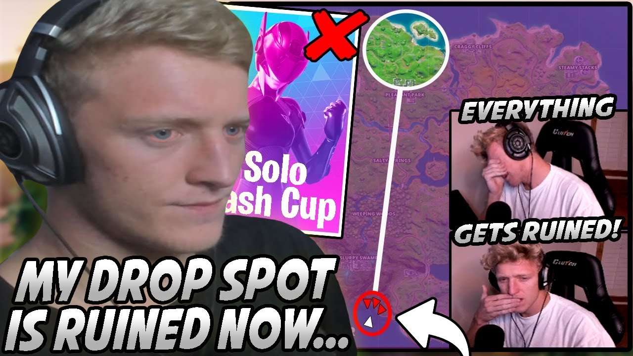 Tfue BREAKS DOWN After His NEW Landing Spot Gets RUINED During The Fortnite Tournament...