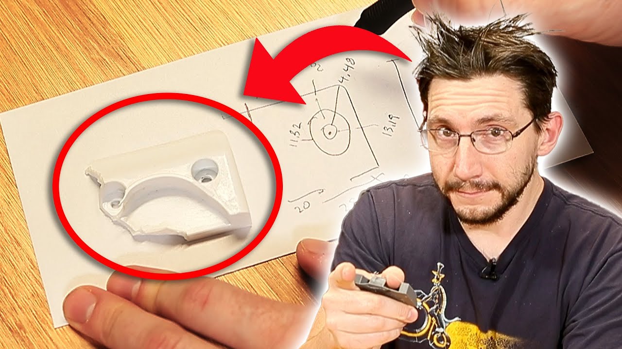 FIX my Fridge with a 3D Printer? Functional 3D Printing!