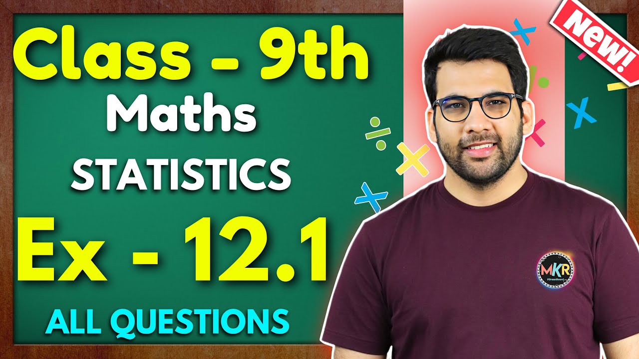 Class - 9th Ex 12.1 Q1 to Q9 Statistics | Maths NCERT CBSE @GREENBoard #class9  #class9maths