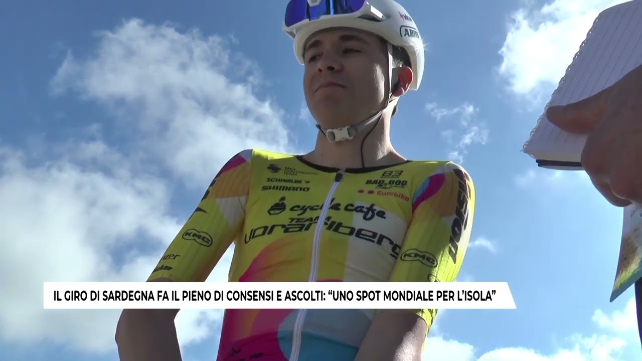 IL GIRO DI SARDEGNA FA IL PIENO DI CONSENSI E ASCOLTI: ’’UNO SPOT MONDIALE PER L’ISOLA’’