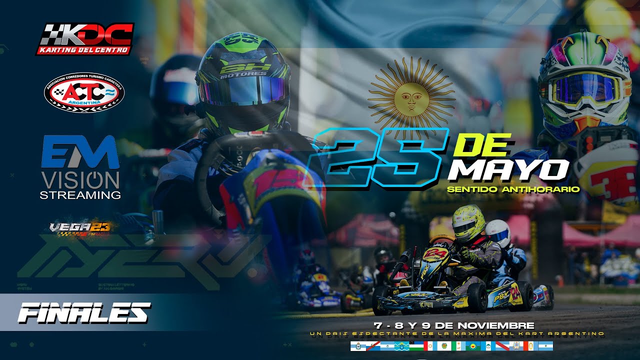 FINALES  -  KARTING DEL CENTRO  -  25 DE MAYO - FECHA #9