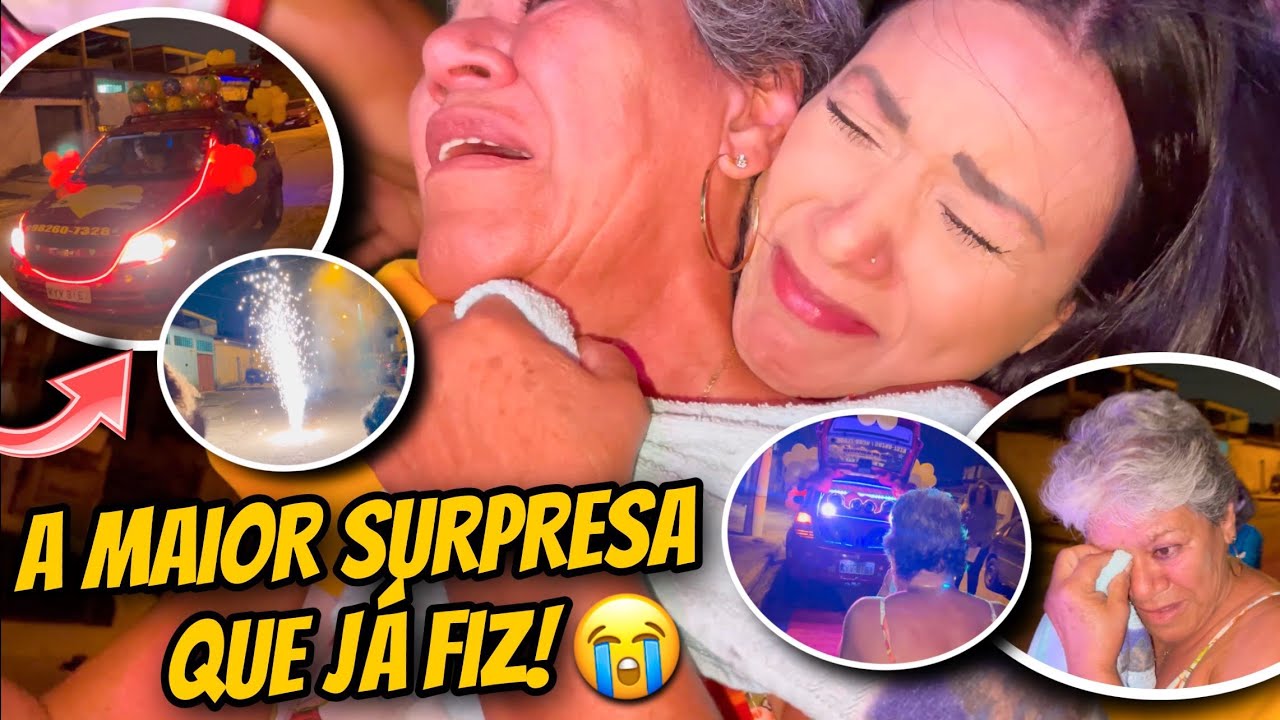 ELA NÃO AGUENTOU DE TANTA EMOÇÃO! ❤️😭 *MUITOS FOGOS + CARRO DE MENSAGEM* tente não chorar!