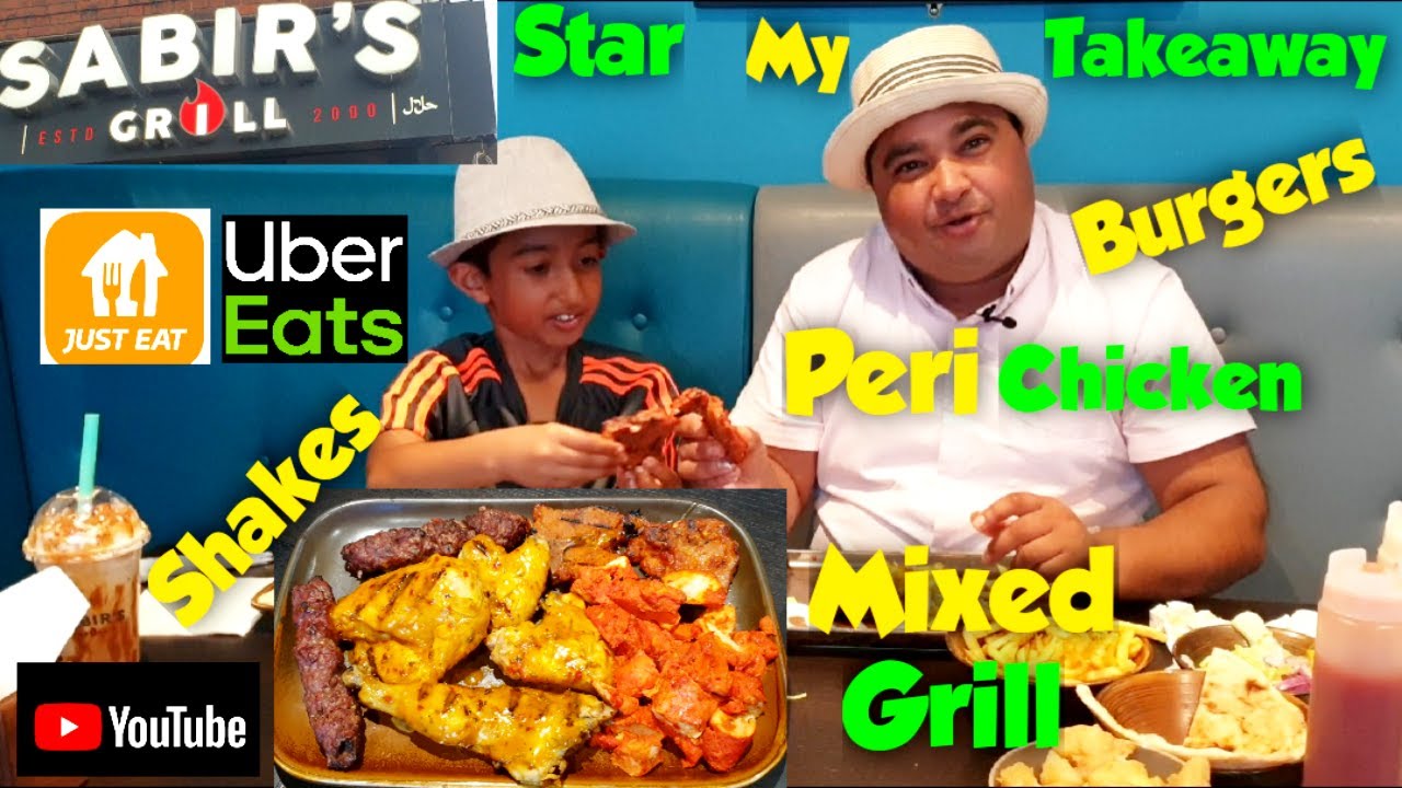 SMT Food Review (Sabir's Grill) Rotherham Trying Special Mixed grill & Special Shake