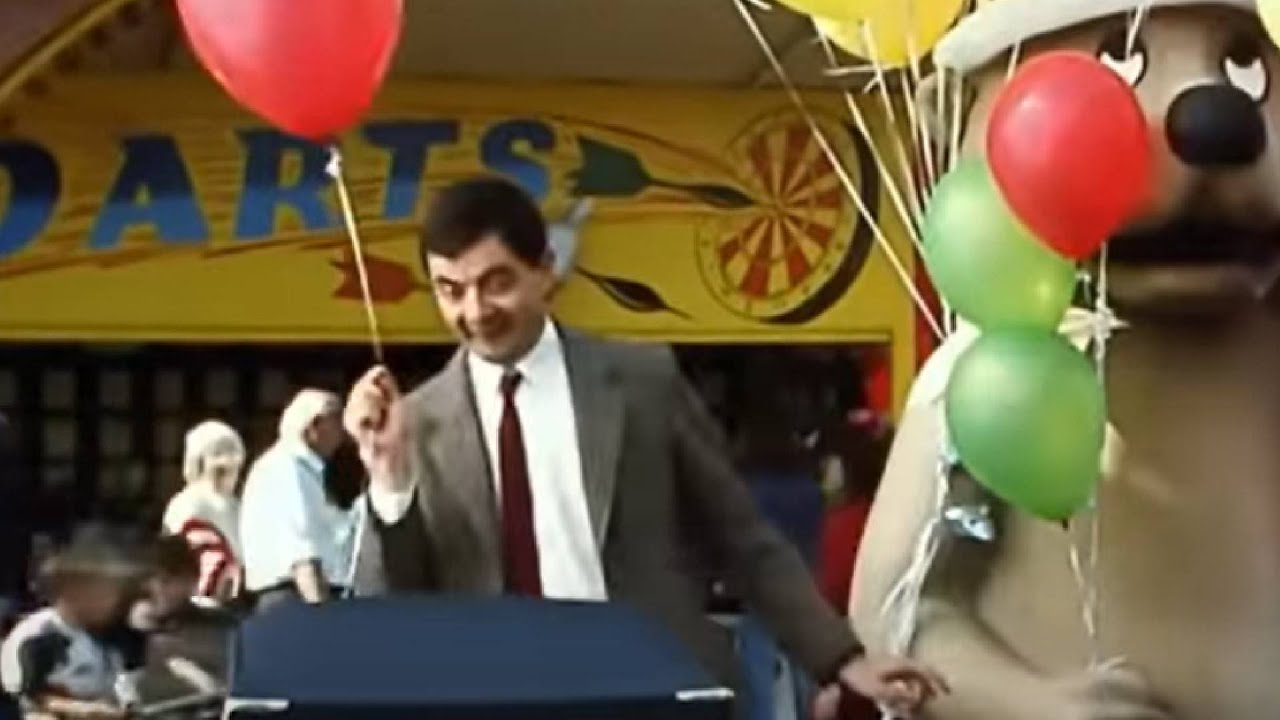 Balloon Bean! 🎈 | Mr Bean Funny Clips | Mr Bean Official
