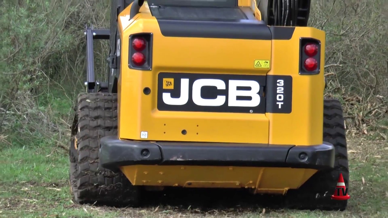 Minicargador JCB 320T Orugas + Implemento Triturador Forestal | Mercado Vial TV
