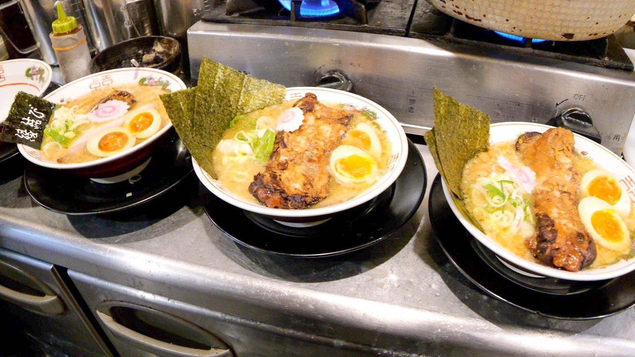 僅か１７席で月２８５０万円売上！！脅威のドデカチャーシューが爆売れする行列ラーメン屋に潜入丨THE BEST Ramen in Osaka