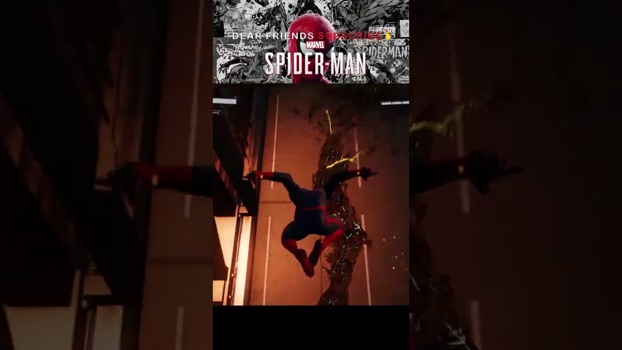 CATCHING ELECTRO! ⚡ SPIDER-MAN REMASTERED ACTION 💥 Full Video 👆 #shorts #gaming   #spiderman