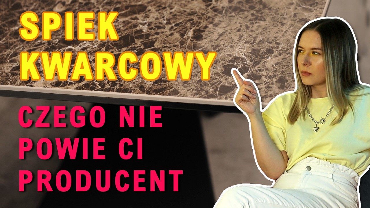 📙 Co to jest SPIEK KWARCOWY? |  🤷‍♀️ Czy będzie to FUNKCJONALNY blat?