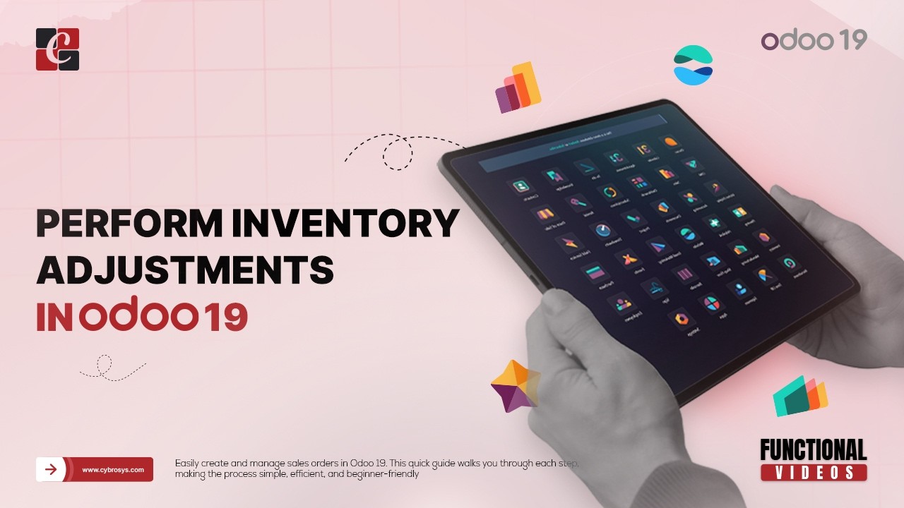 How to Perform Inventory Adjustments in Odoo 19 | Odoo 19 Features | Odoo 19 Functional Tutorials