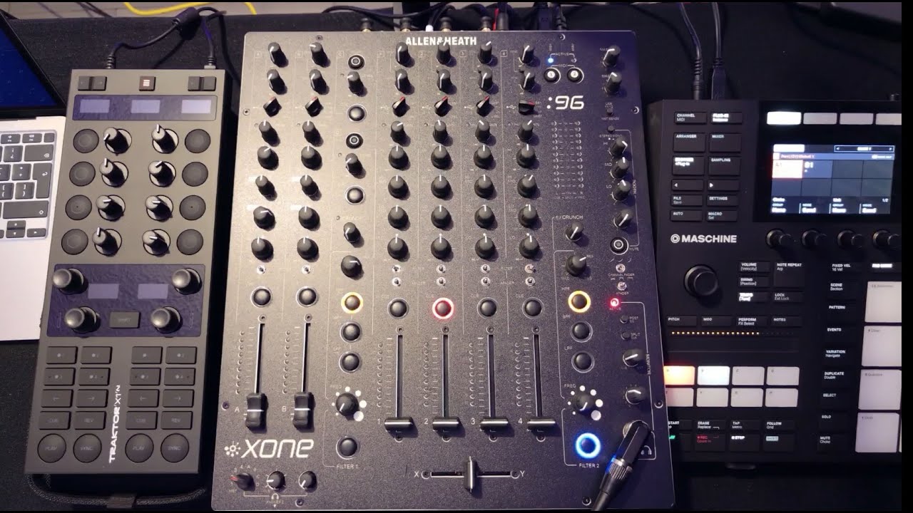 Set Mix Techno Agosto 2025 (Parte I)  Traktor 4 + Xone 96 + Maschine MK3 + X1 Mk3