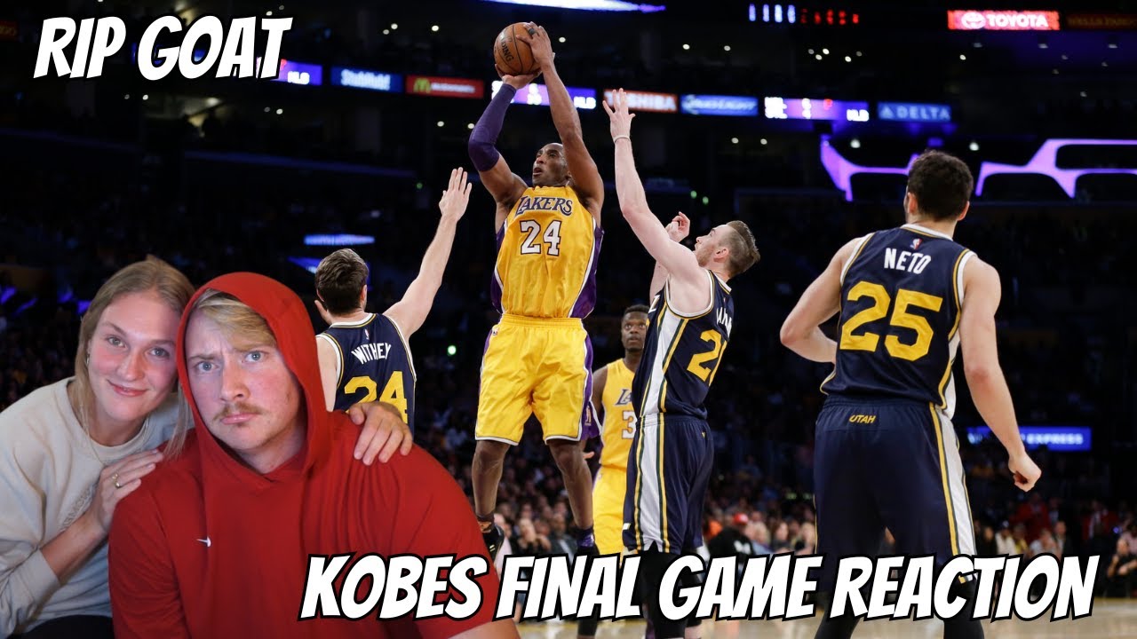 REACTION to Kobe Bryant Final Game Highlights vs Jazz (2016.04.13) - UNREAL 60 Pts, GREATNESS!