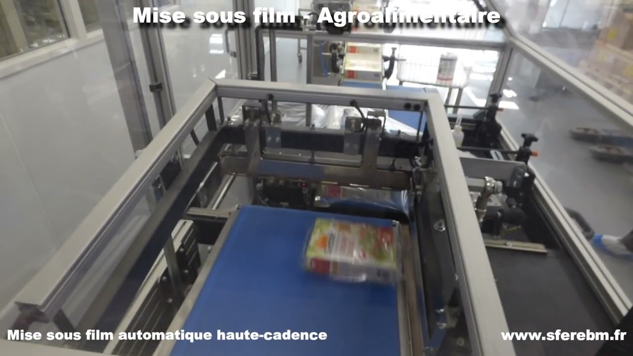 SFERE BM - Soudeuse Automatique - Ligne de Production de boites de biscuits - Haute Cadence