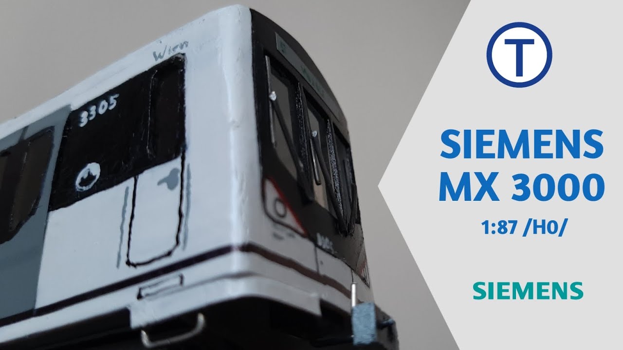 Siemens MX3000 Oslo T-bane model (1:87/ H0)