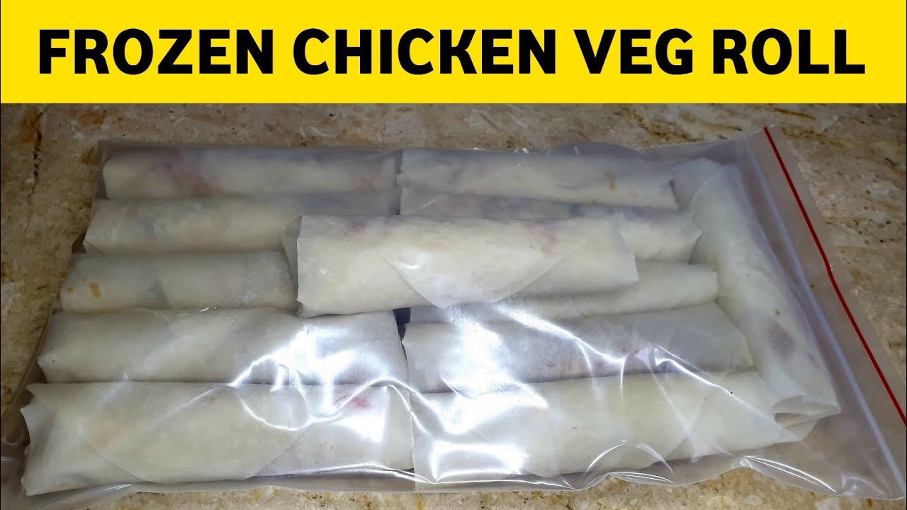 Homemade Frozen Chicken Vegetable Rolls By ShahZaib Food Secrets | Step by Step Recipe