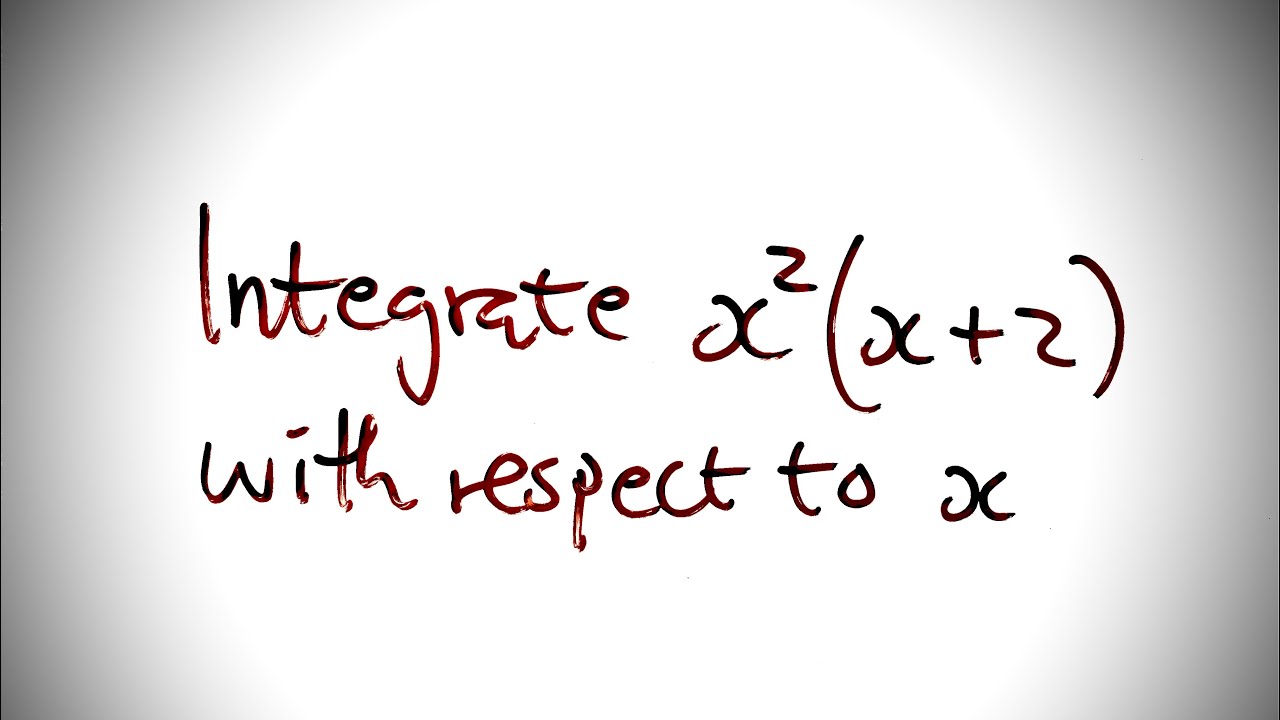 Indefinite Integral I