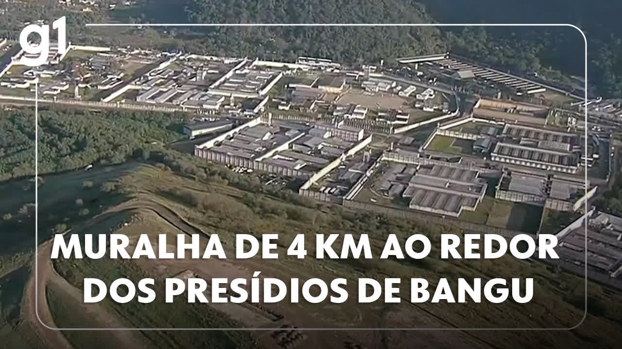 Complexo de Gericinó vai ganhar cinturão com 4 km de barreiras físicas
