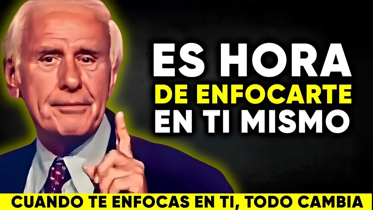 Desaparece 6 meses y reprograma tu mente para el éxito Discurso | Motivacional Jim Rohn