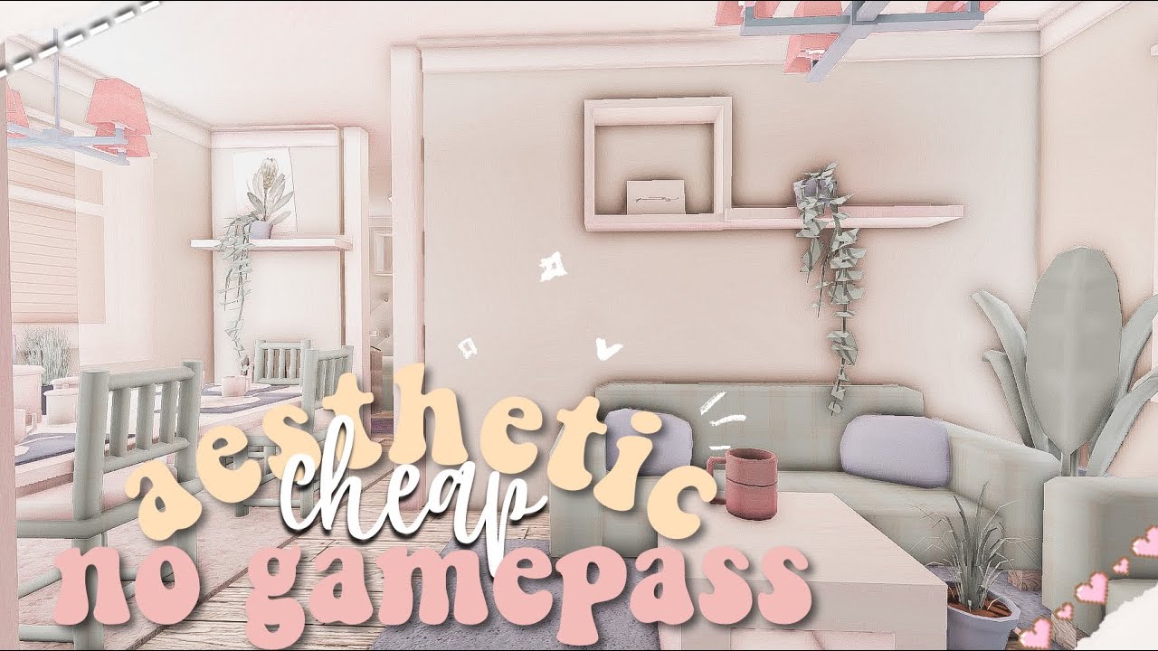 BLOXBURG: Aesthetic CHEAP No gamepass 11k ♡