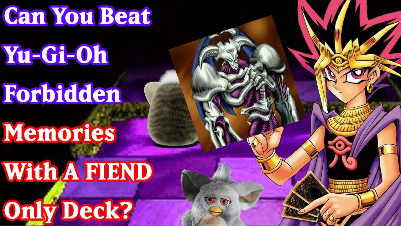 Can You Beat YuGiOh Forbidden Memories With A FIEND Deck?