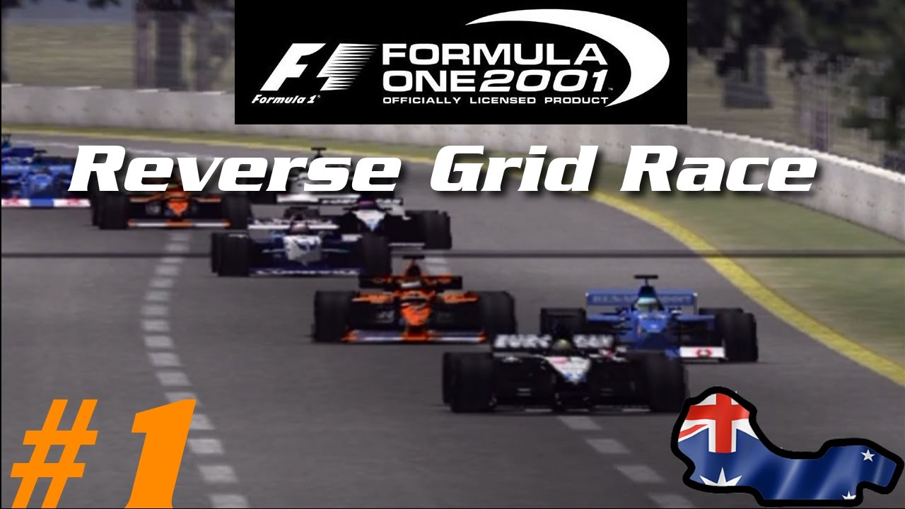 Formula One 2001: Reverse Grid Race - Part 1 - Australia