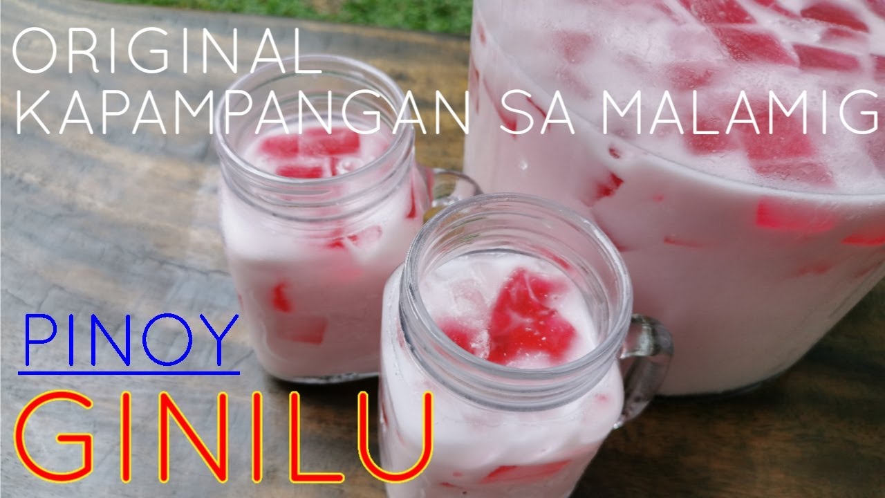 Pinoy Ginilu (Kapampangan Samalamig drink)