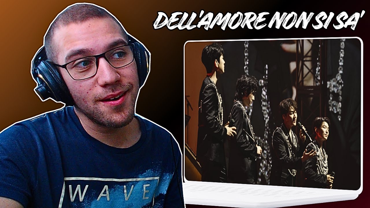Реакция на выступление Форестеллы (포레스텔라) - клип с живого выступления Dell’amore Non Si Sa’ (верс...
