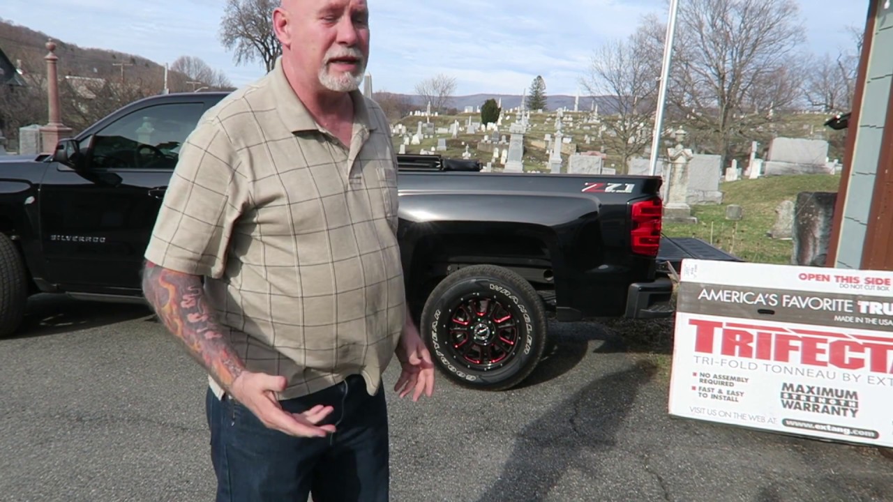 Installing  the Extang Trifecta 2.0 Tonneau Cover on a 2018 Chevy Silverado 1500