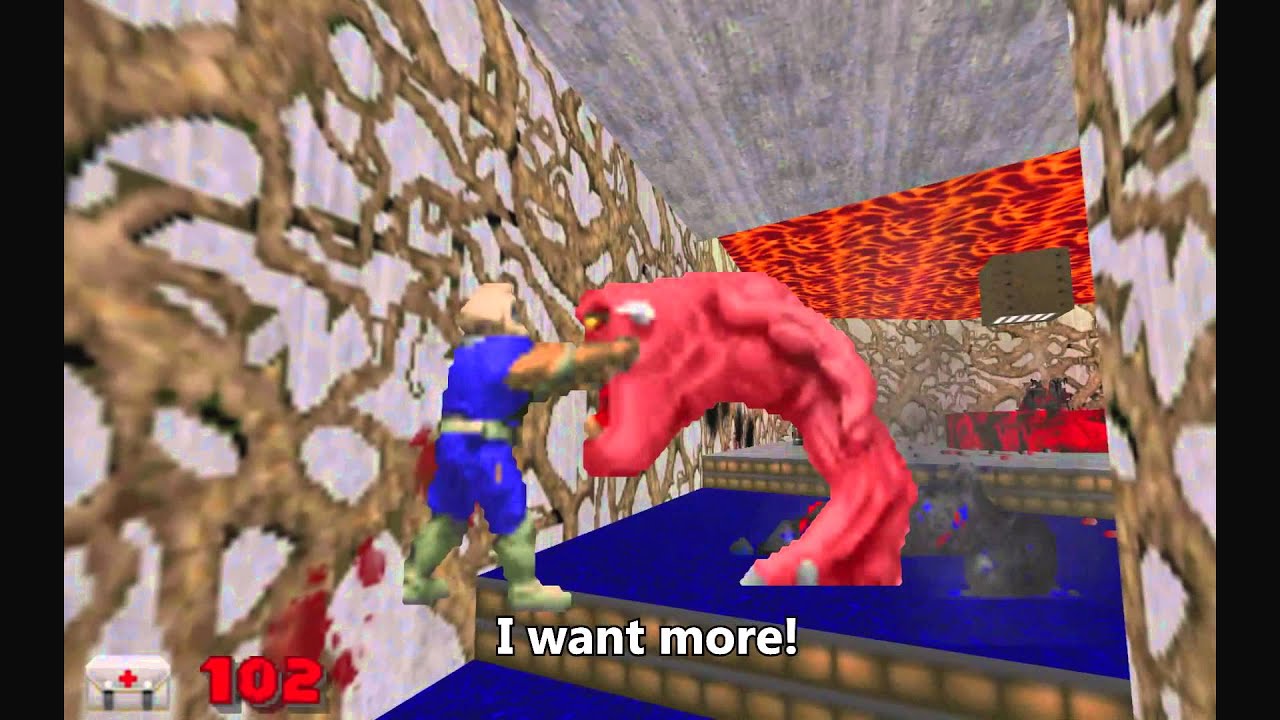 Hitler plays brutal doom