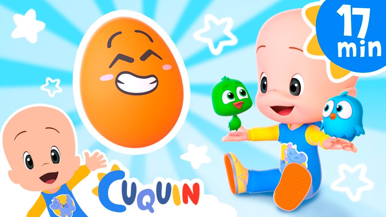 Huevos mágicos de colores | Cánticos | Cleo & Cuquín