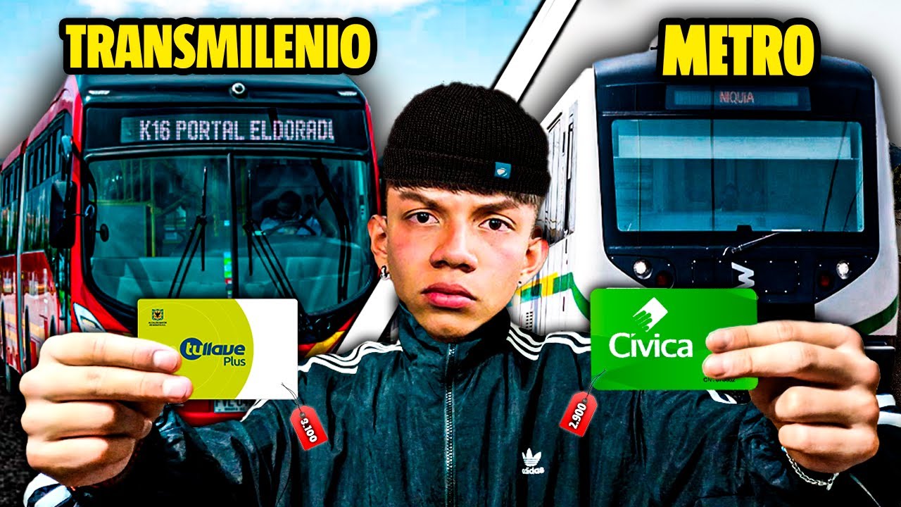 METRO de Medellín vs TRANSMILENIO de Bogotá | ¿Cuál es mejor en el 2024?