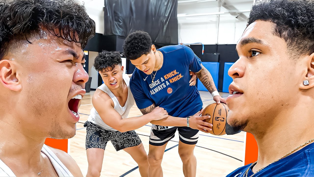 CRAZY 1v1 Basketball Against “Rob Guy” From THE NEXT CHAPTER!