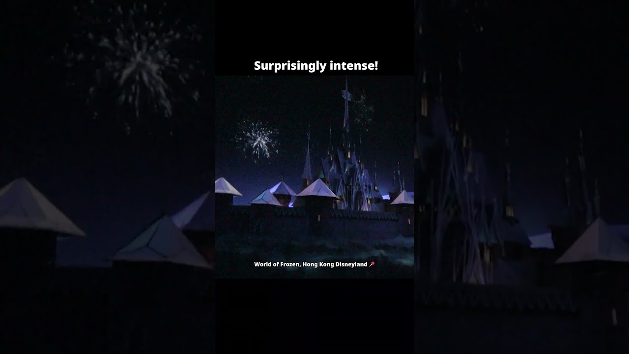 The Frozen Ride at Disney has a BIG drop! | World of Frozen