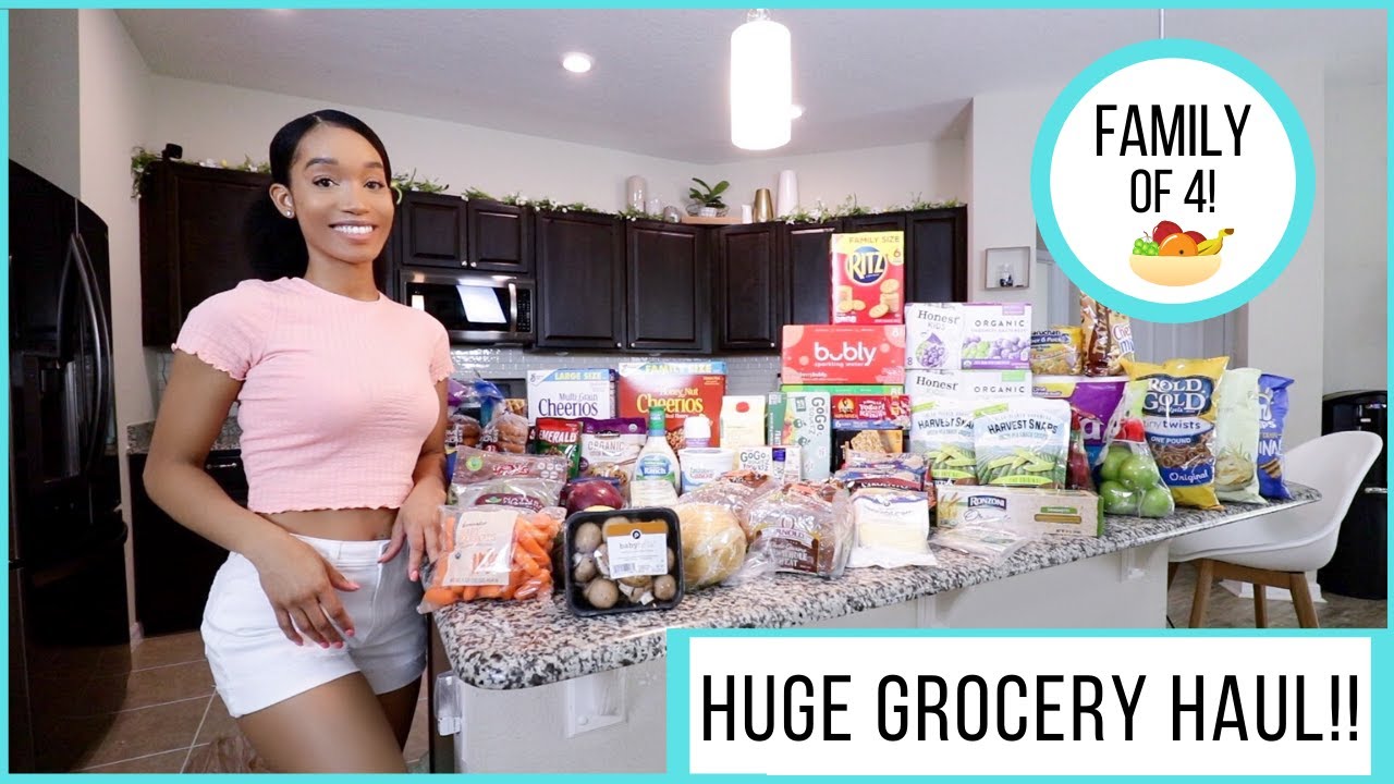 HUGE GROCERY HAUL!! // SINGLE MOM OF 3 KIDS // Jessica Tull
