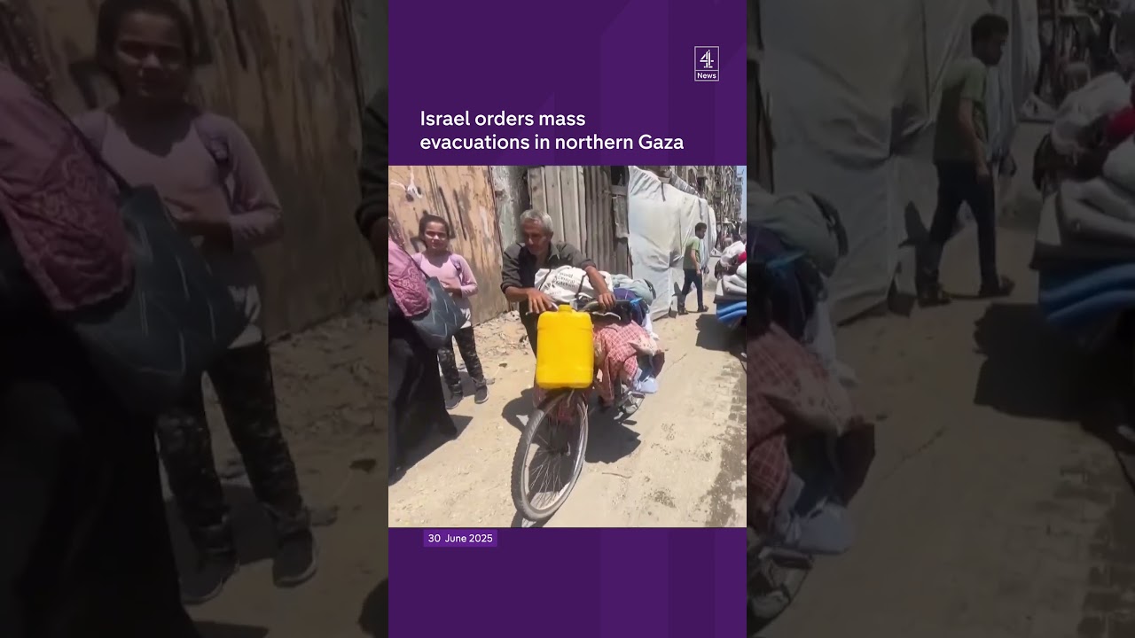 Israel orders mass evacuations in northern Gaza