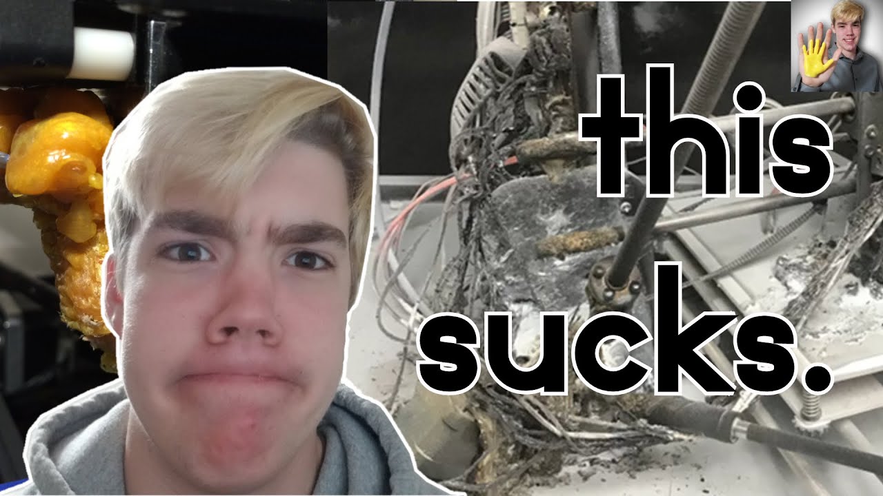 3D printers break a lot
